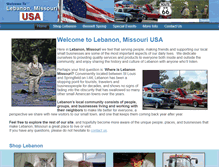 Tablet Screenshot of lebanonmissouriusa.com
